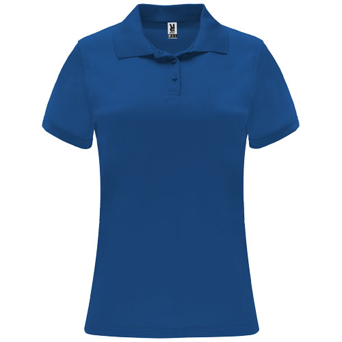 Polo sport promotionnel Femme 150gr Monzha ROLY Bleu royal